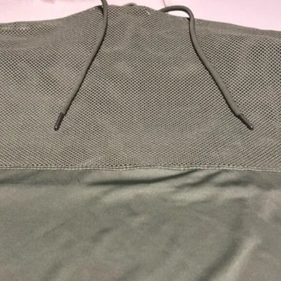 Cali Sport + Mesh olive green Size L hooded Jacket - Picture 5 of 6